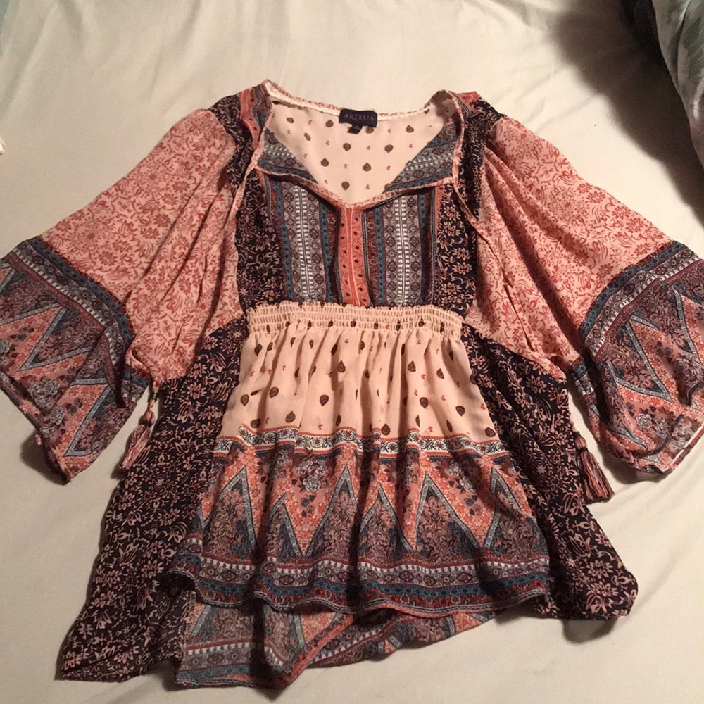 Artesia Boho Hippie Top
